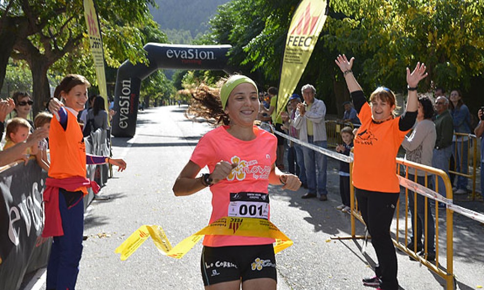 Gemma Colomé, guanyadora del Km Vertical de Roquetes el 2015 i el 2016, també serà present en esta edició