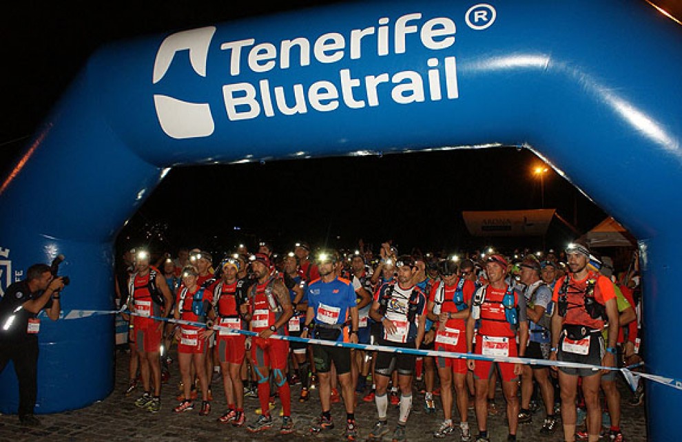 Moments previs a la Tenerife Blue Trail 