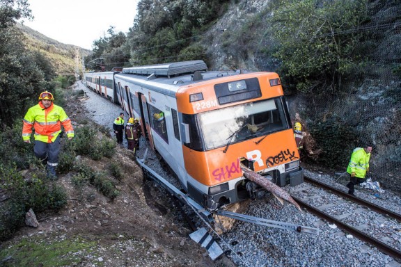 Accident de tren a La Garriga