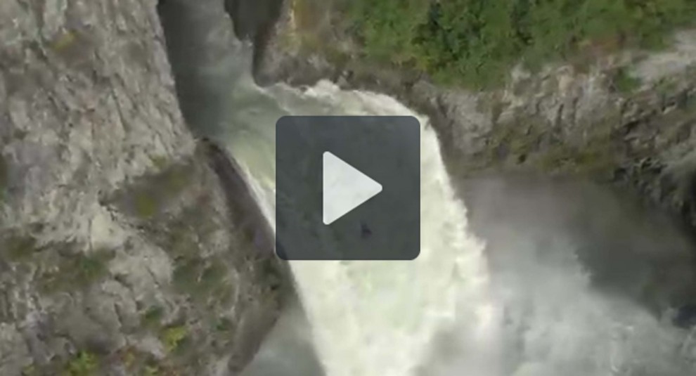 Vídeo del salt a la «cascada impossible»
