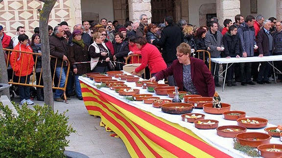 Ulldemolins celebra la 34a. diada de la Truita d'Espinacs en Suc