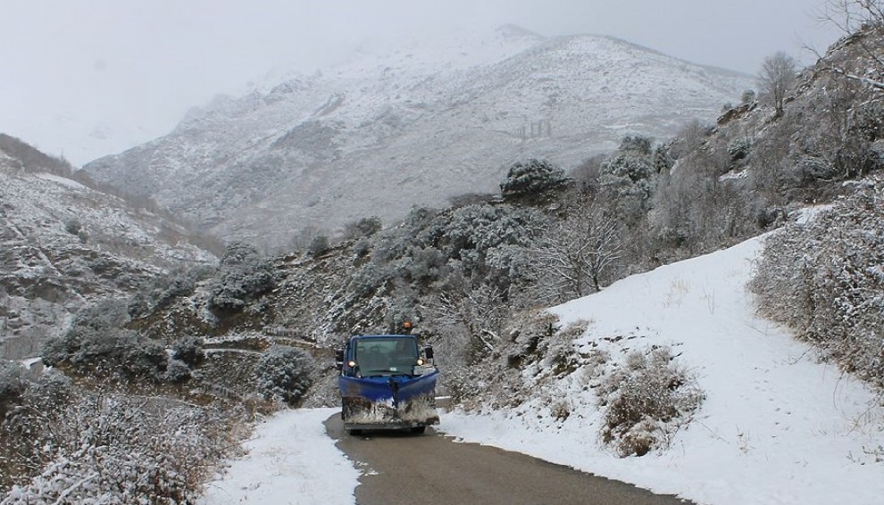 Una màquina llevaneus al Pallars Sobirà