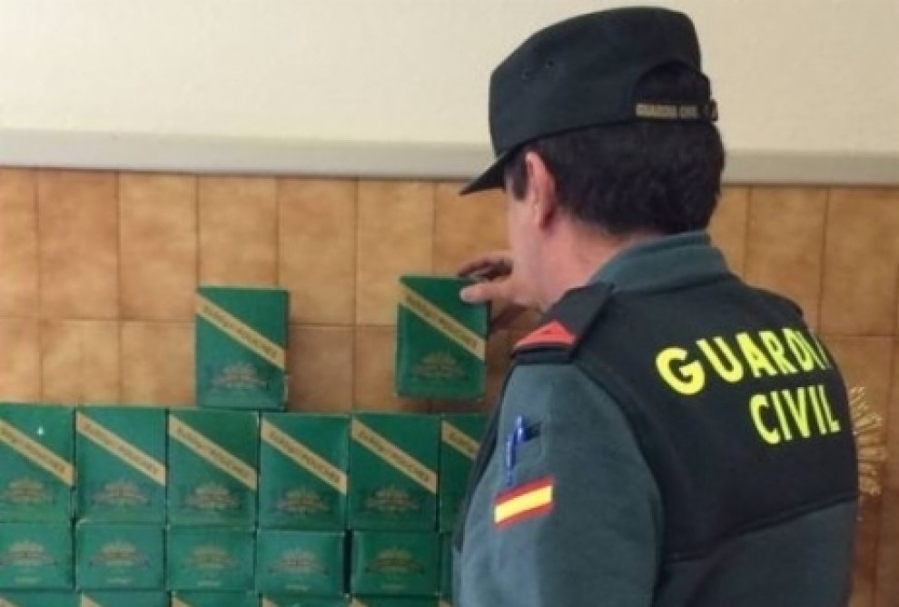 La Guàrdia Civil ha decomissat el tabac trobat a Alguaire
