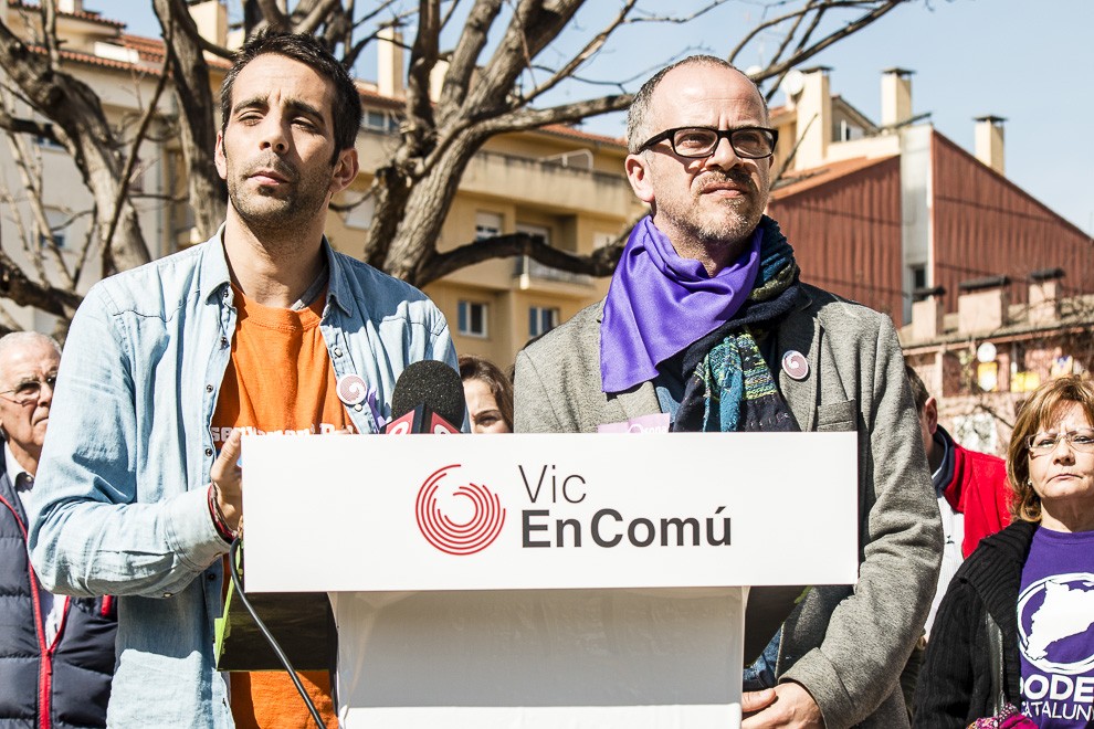 Arnau Martí i Daniel Jiménez, diumen ge a Vic