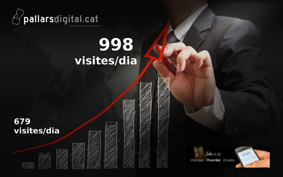 Les visites s'han disparat a Pallars Digital