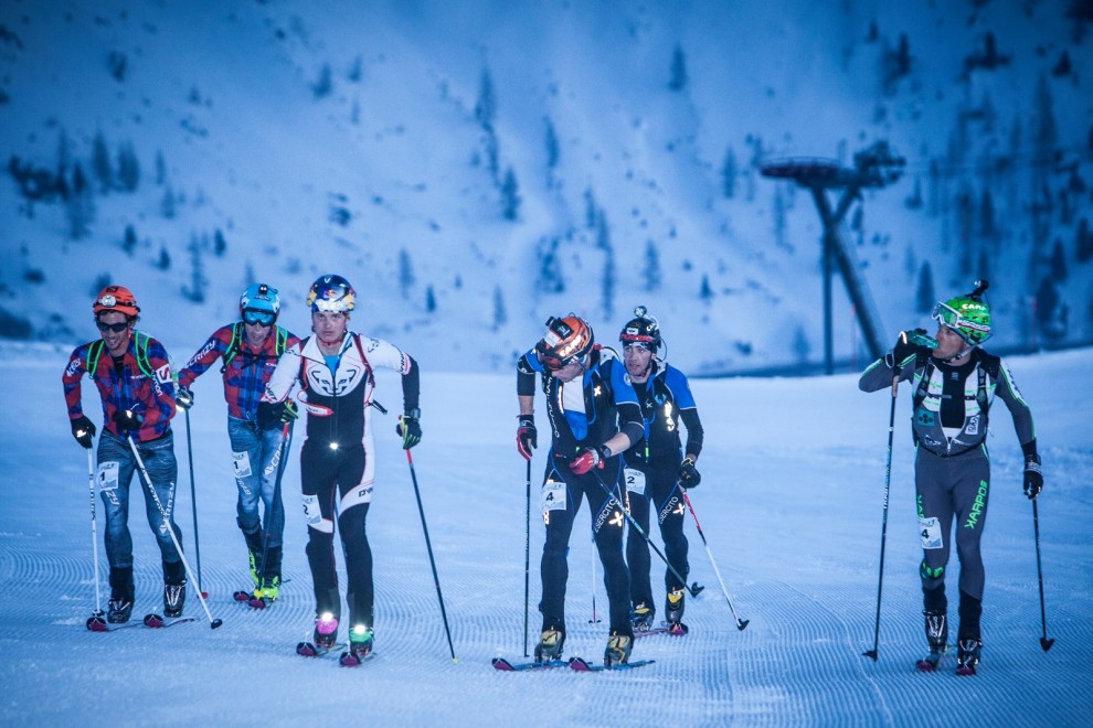 Kilian Jornet a la Sellaronda Skimarathon