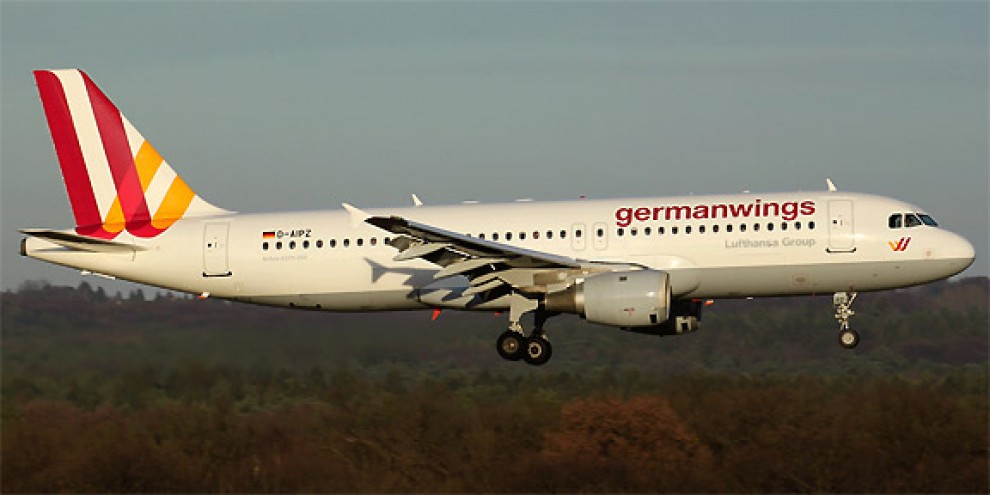 Un avió de Germanwings com l'accidentat avui a Occitània.