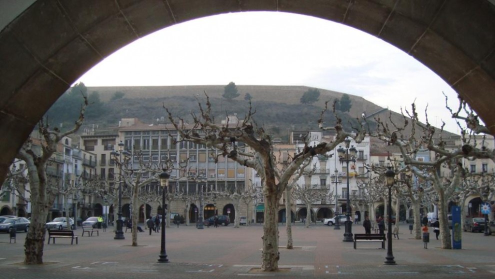 La plaça Mercadal de Balaguer