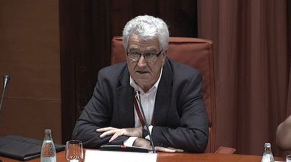 Jordi Soriano, al Parlament