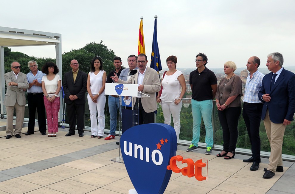 Presentació de la candidatura d'Unió a Girona
