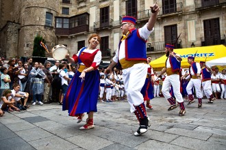 Clímax de les festes de Sant Roc de Barcelona