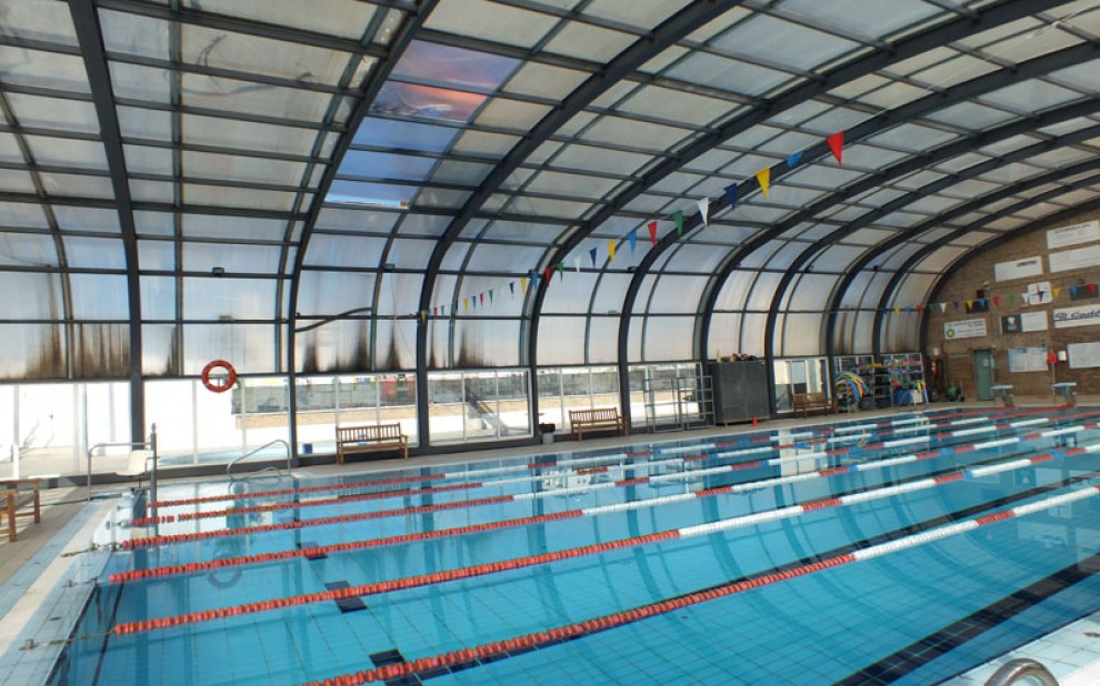 Imatge de la piscina coberta de Balaguer