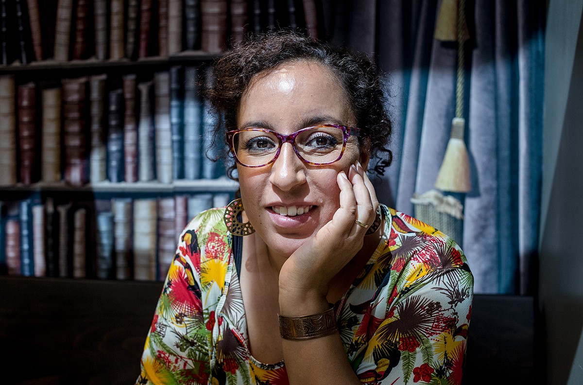 L'escriptora Najat El Hachmi