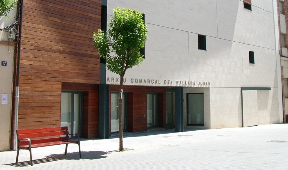 Façana exterior de l'Arxiu Comarcal del Pallars Jussà