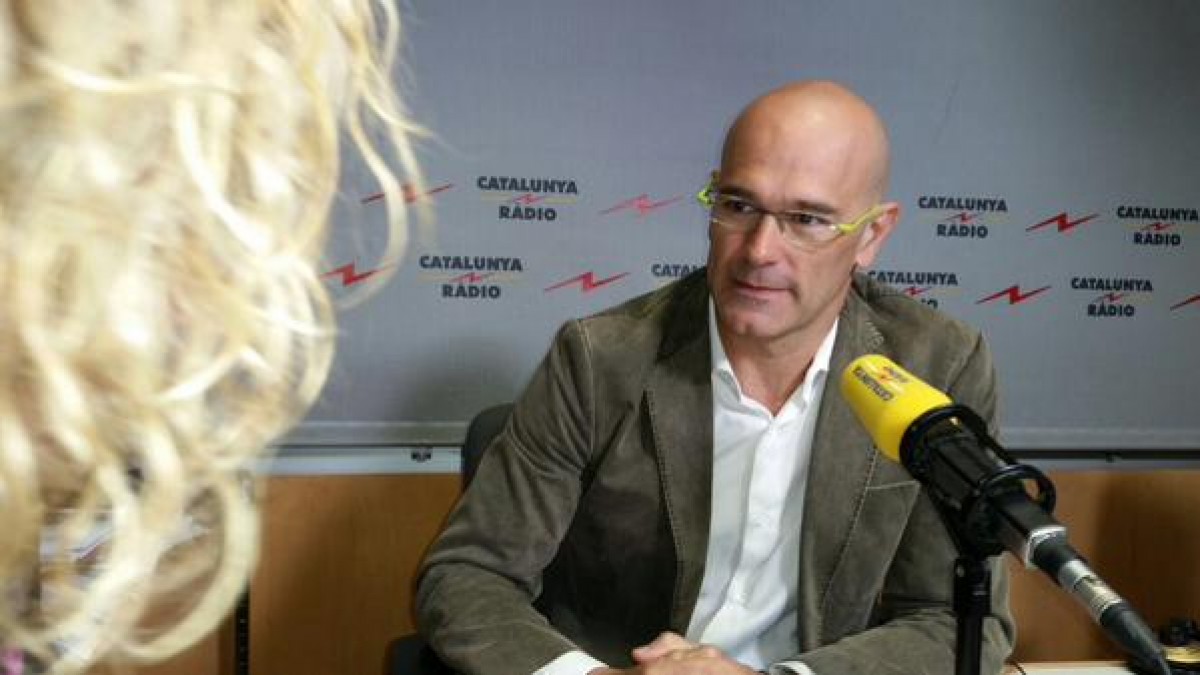 Raül Romeva, cap de llista de Junts pel Sí, a «El matí de Catalunya Ràdio»