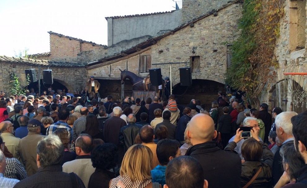 Representació de Les morralles del Sobrany a l'Era de Pòlit