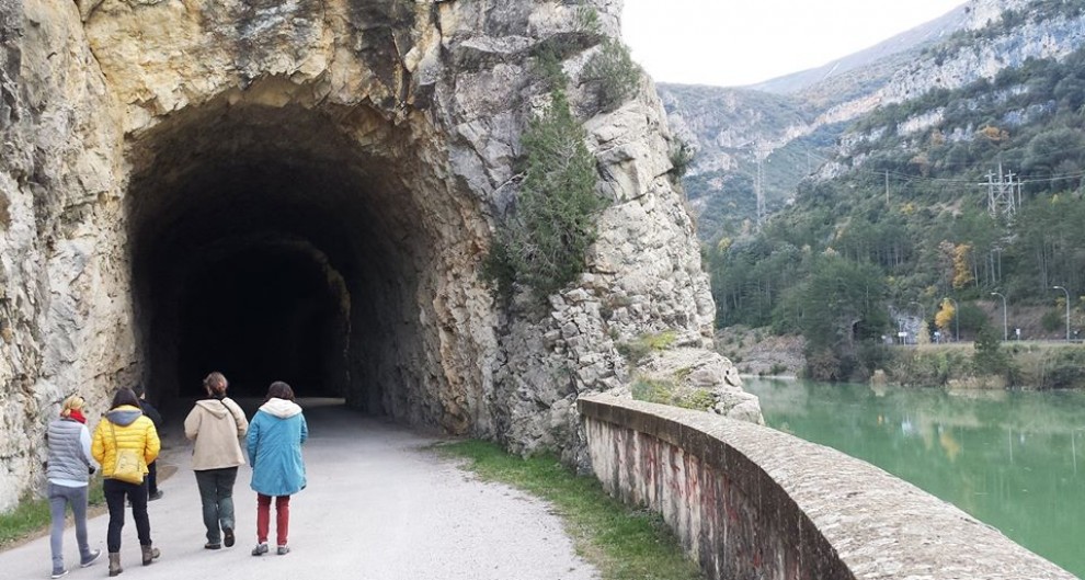 Els localitzadors als antics túnels de Terradets
