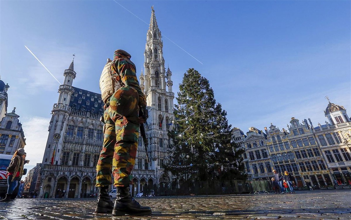La celebració del Cap d'Any es va suspendre a Brusel·les