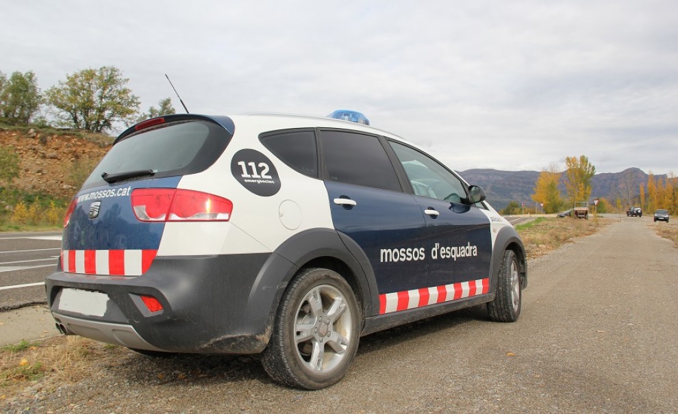 Un vehicle dels Mossos d'Esquadra, en imatge d'arxiu