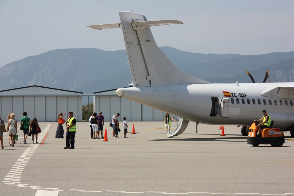 Imatge de l'aeroport de la Seu d'Urgell