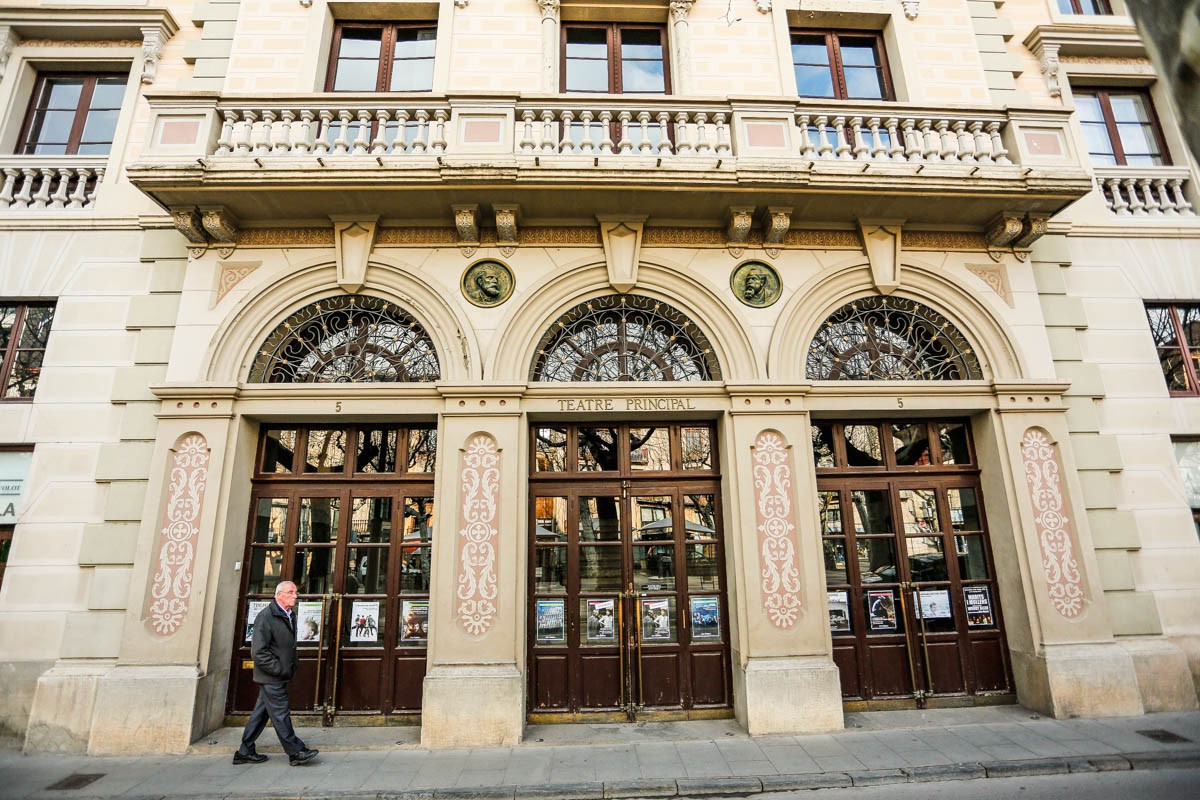 El Teatre Principal va acollir les sessions del Cicne Club Olot durant més de 30 anys.