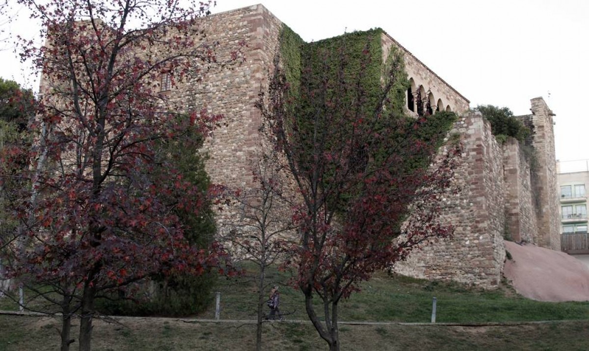 Castell Cartoixa, en l'accés pel Parc de Vallparadís.