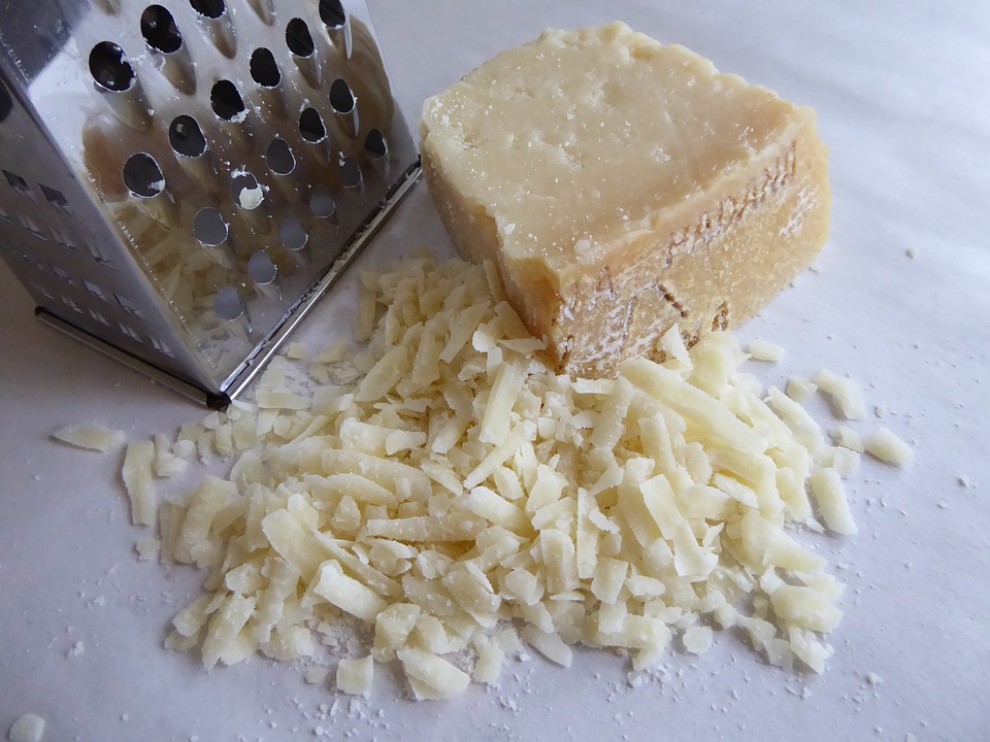 Un formatge ratllat, en una imatge d'arxiu