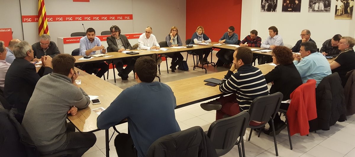 El diputat socialista ha participat en la reunió celebrada a Terrassa