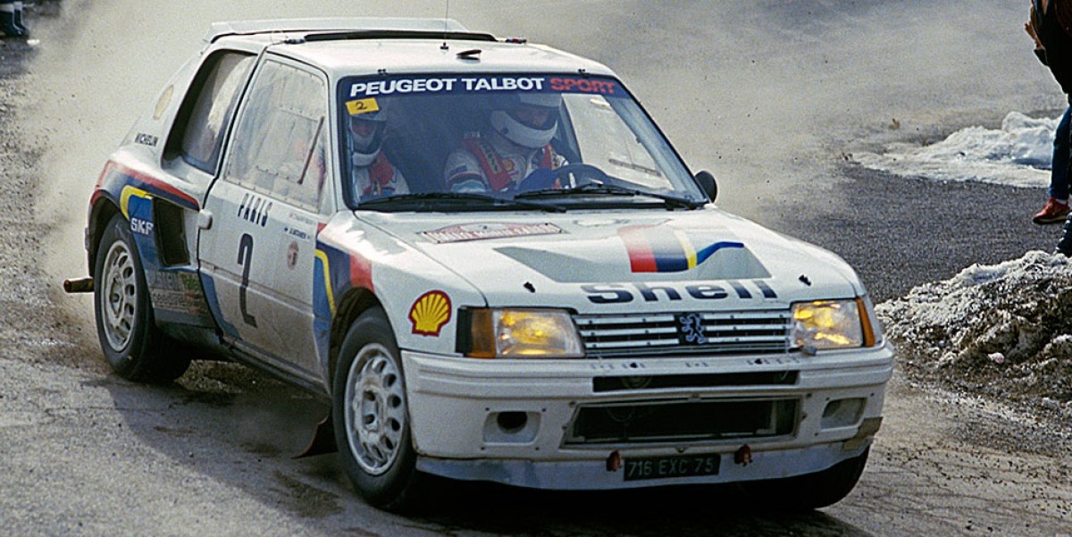Peugeot 205 T16 Evolution 1 ex-Ari Vatanen