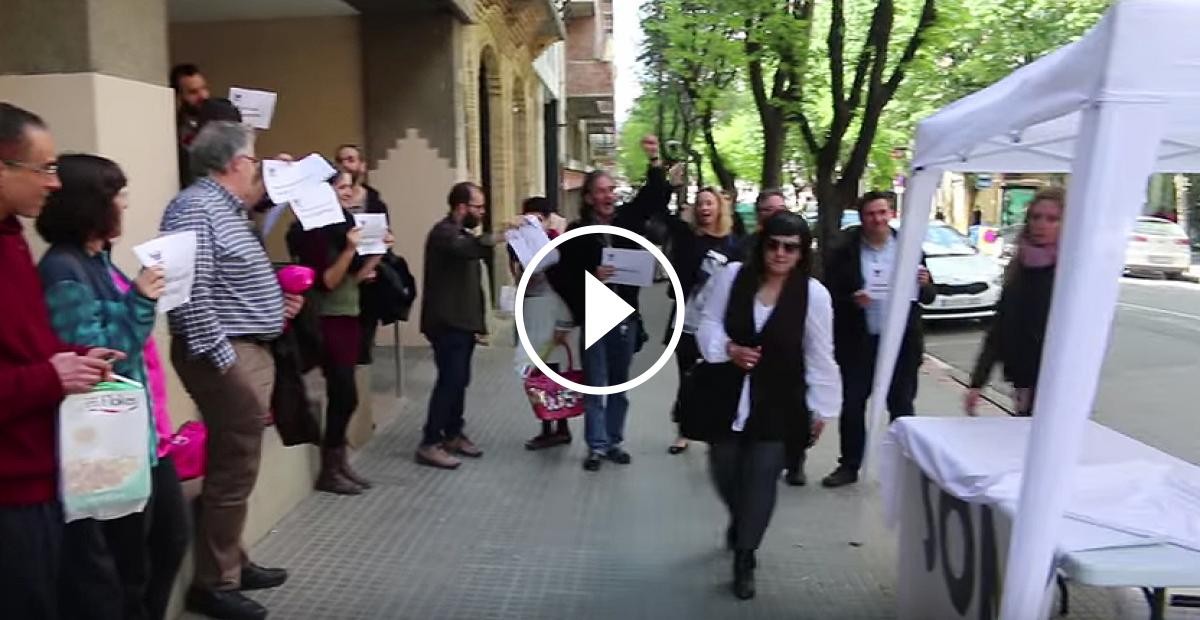Vídeo del boicot a la parada de Som Catalans a Vic