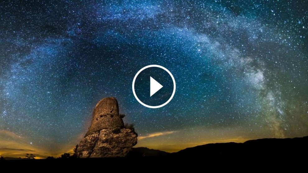 El vídeo posa en valor el cel nocturn pallarès