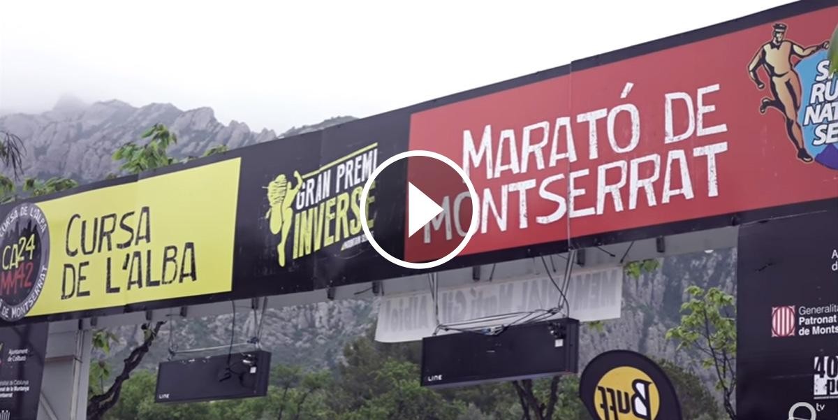 Vídeo de la Marató de Montserrat i la Cursa de l'Alba