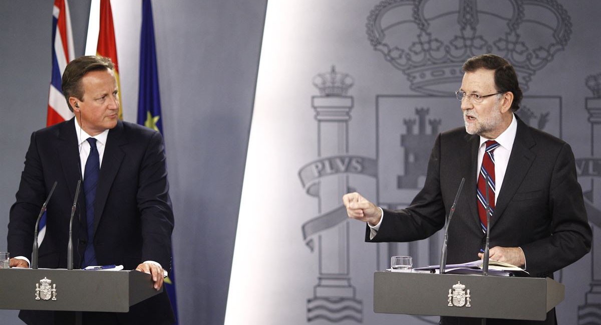 David Cameron i Mariano Rajoy, en una imatge d'arxiu