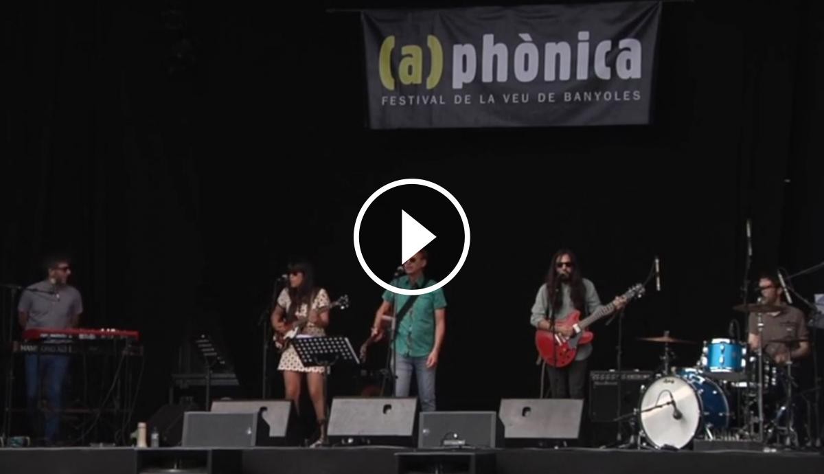 Maria del Mar Bonet i Borja Penalba, durant el concert de l'(a)phònica 2016