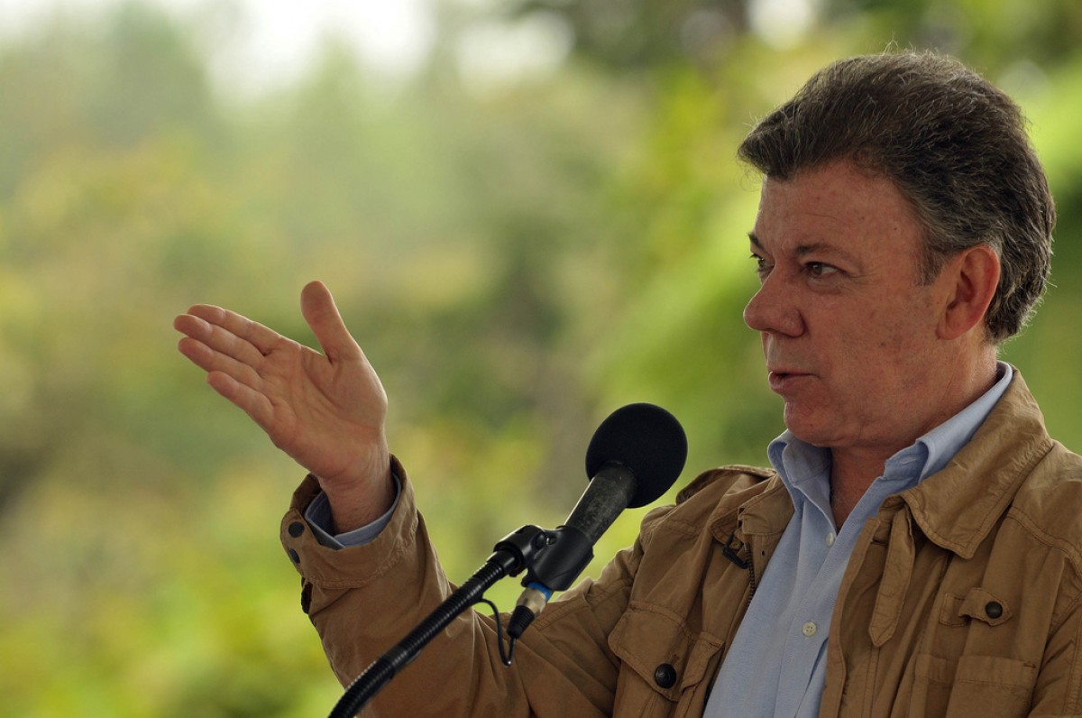 Juan Manuel Santos, president de Colòmbia 