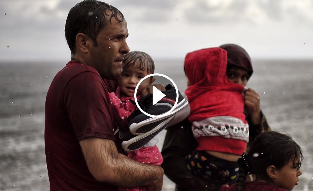Aris Messinis, de l'AFP, Visa d’Or News per un reportatge sobre els refugiats a Lesbos