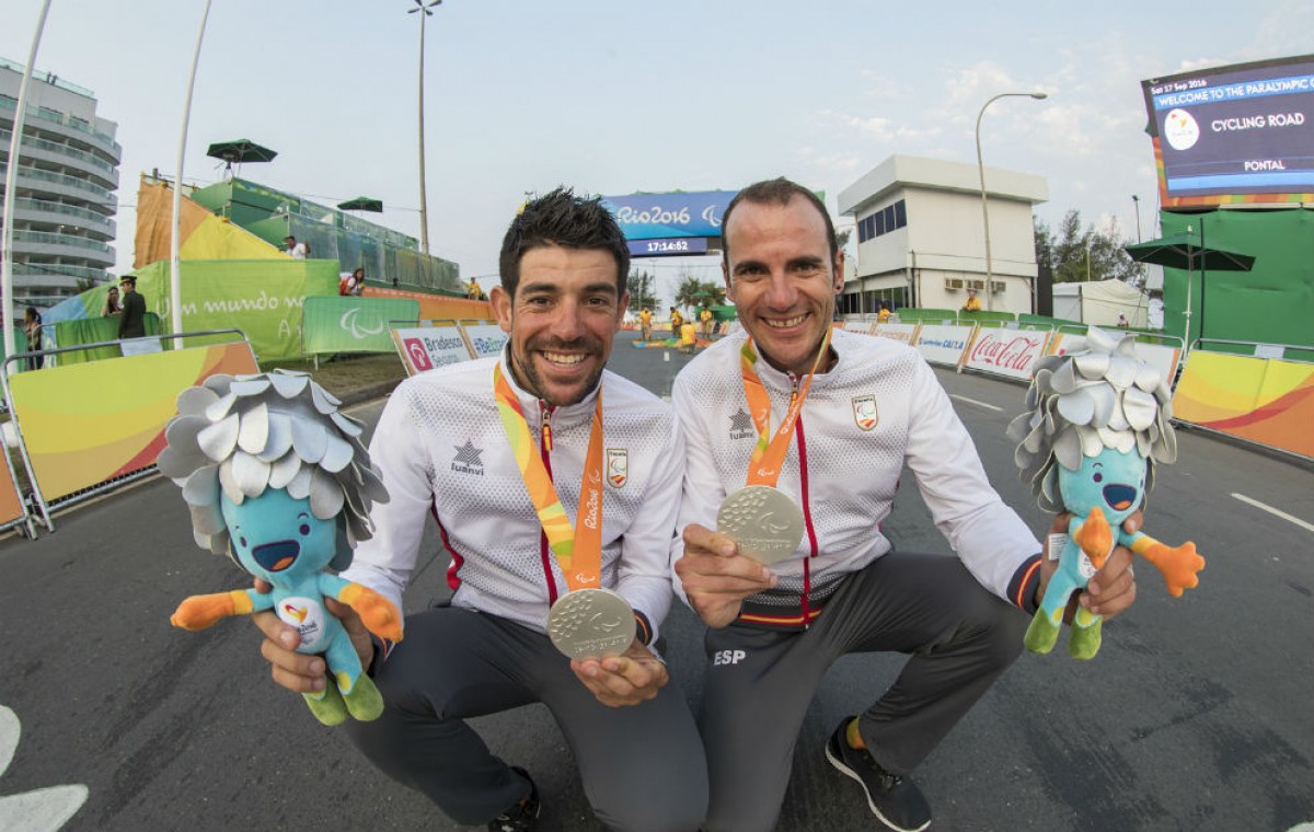 Joan Font i Ignació Ávila amb les seves medalles a Rio