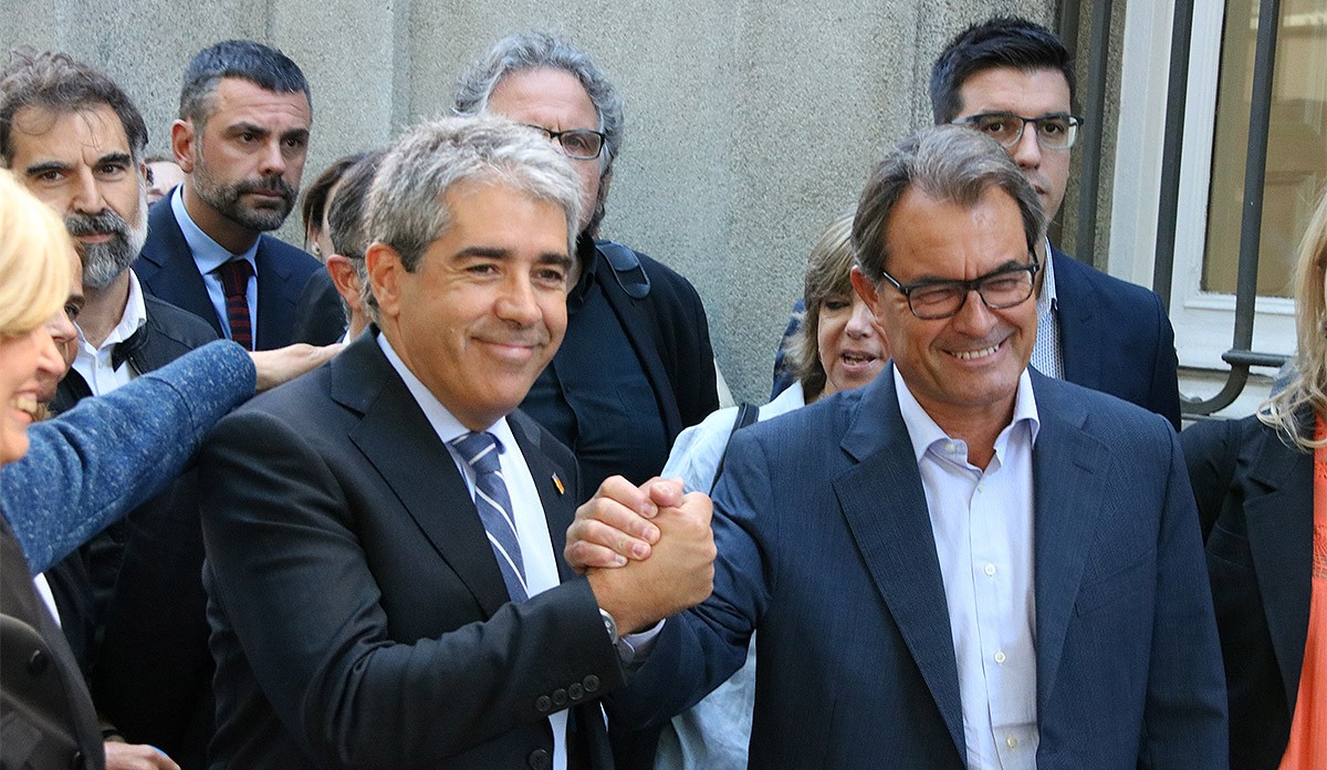 Francesc Homs i Artur Mas, al Tribunal Suprem