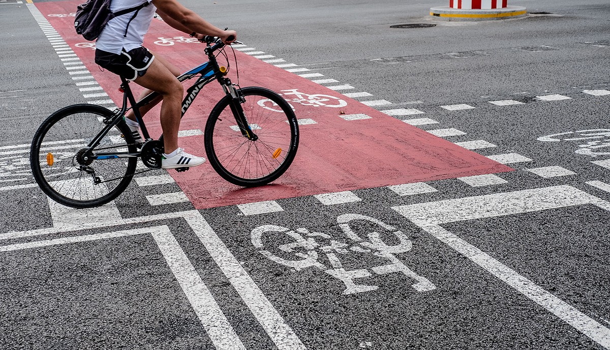 Imatge d'un ciclista per Barcelona