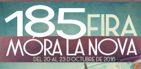 Un cartell d'estil «vintage» anuncia la 185a edició de la Fira de Móra la Nova