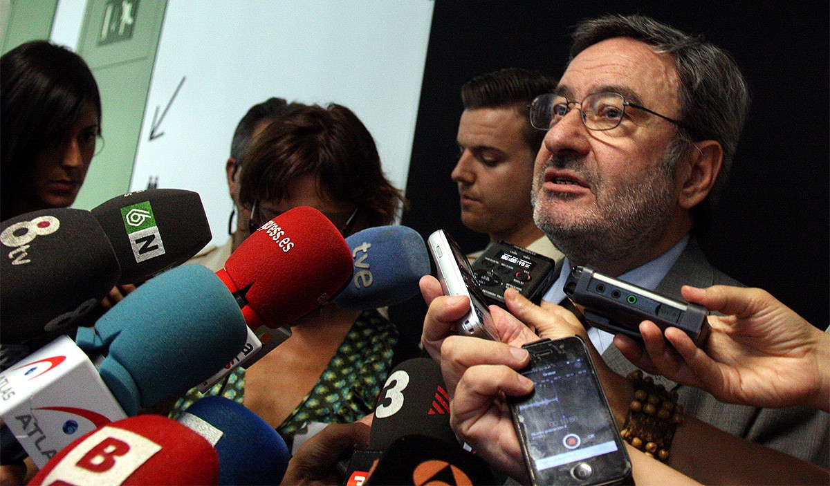 Narcís Serra, expresident de Catalunya Caixa
