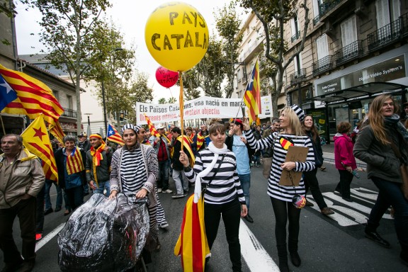 Manifestació «Sem Catalunya Nord, sem un país català. Volem decidir»