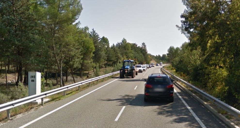 El radar fix de la carretera C-13, font d'ingressos de la Generalitat