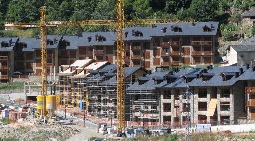 Les obres del complex d'Espui van quedar paralitzades el 2008