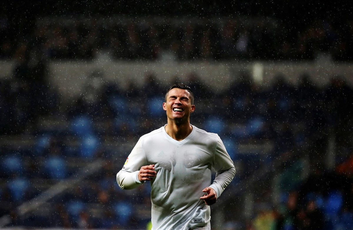 Cristiano Ronaldo, en un partit amb el Reial Madrid