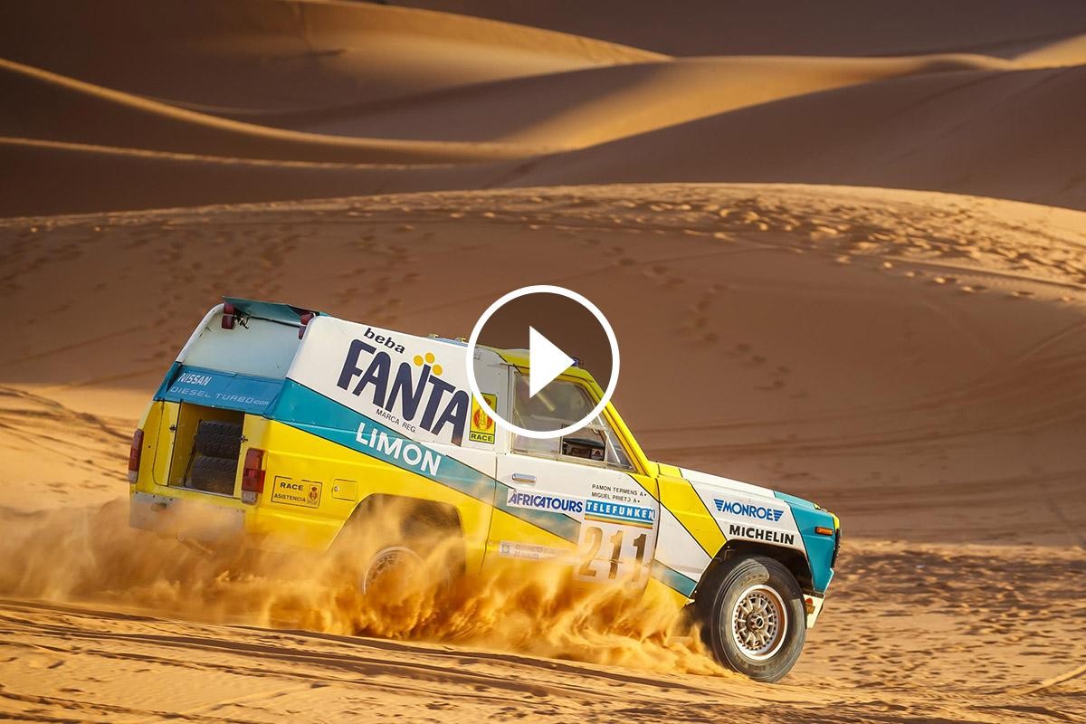 El recordat Nissan Patrol Fanta Llimona torna a les dunes del desert