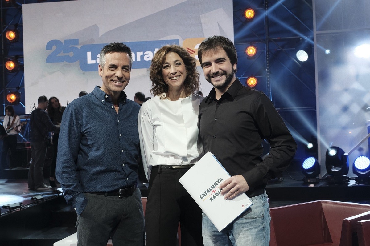 Ramon Pellicer, Helena Garcia Melero i Ricard Ustrell presentaran La Marató 2016