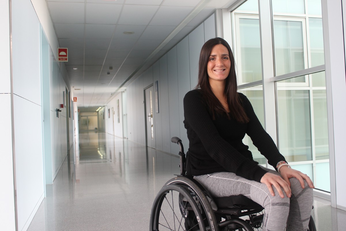 La Cristina Sales pateix una lesió medul·lar per traumatisme