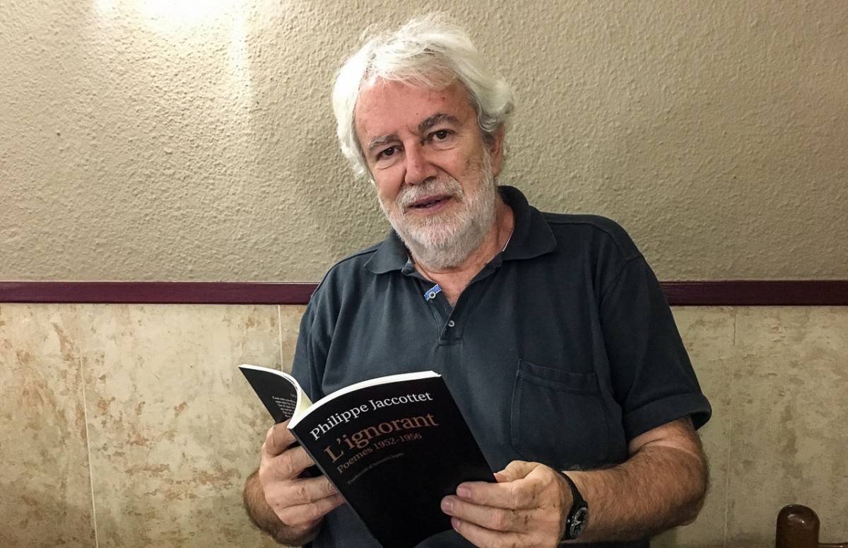 Antoni Clapés, traductor al català de Philippe Jaccottet