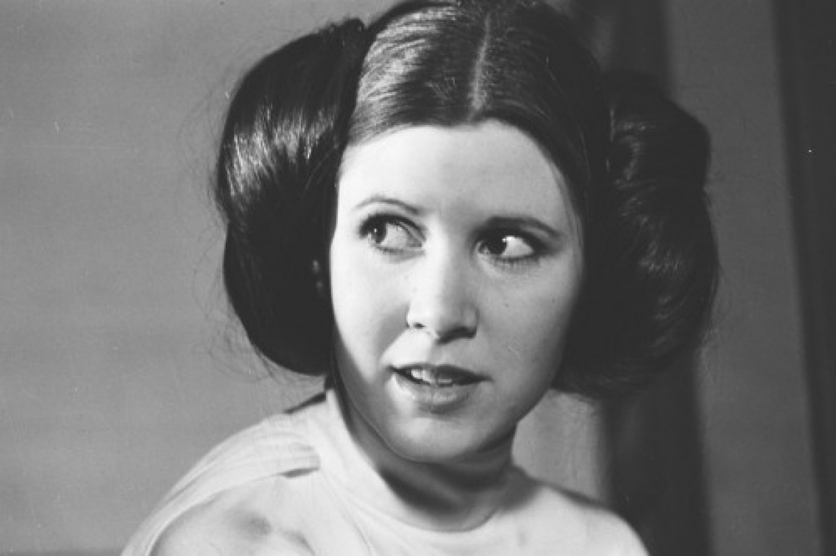 L'actiu Carrie Fisher a «Star Wars» 